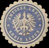 Siegelmarke Amtsbezirk Lebus  1850-1945